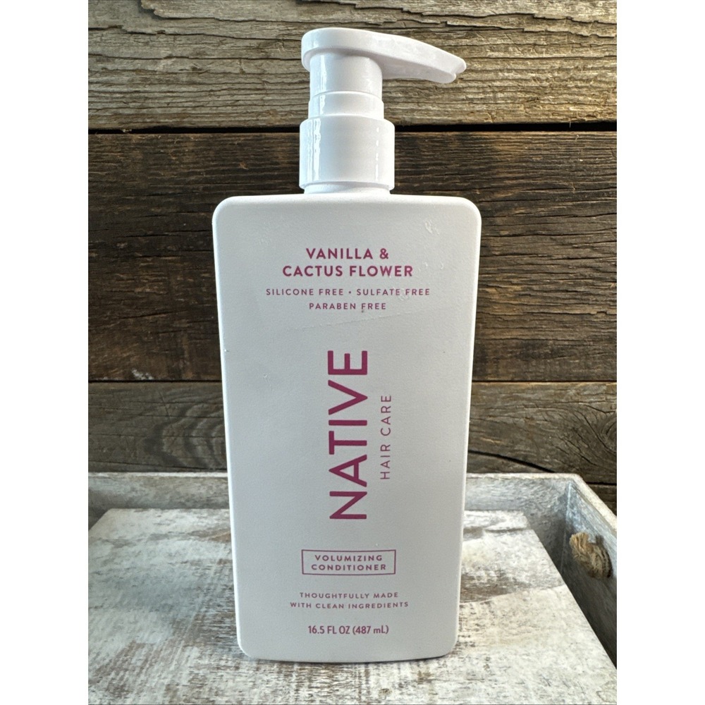 Native Vanilla & Cactus‎ Flower Volumizing Conditioner 16.5oz | MSRP = $12
